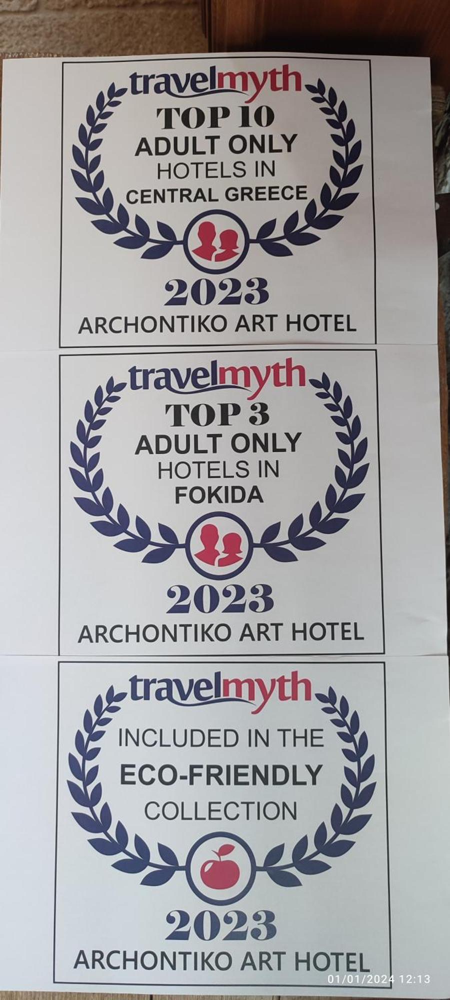 Archontiko Art Hotel Galaxídhion Kültér fotó