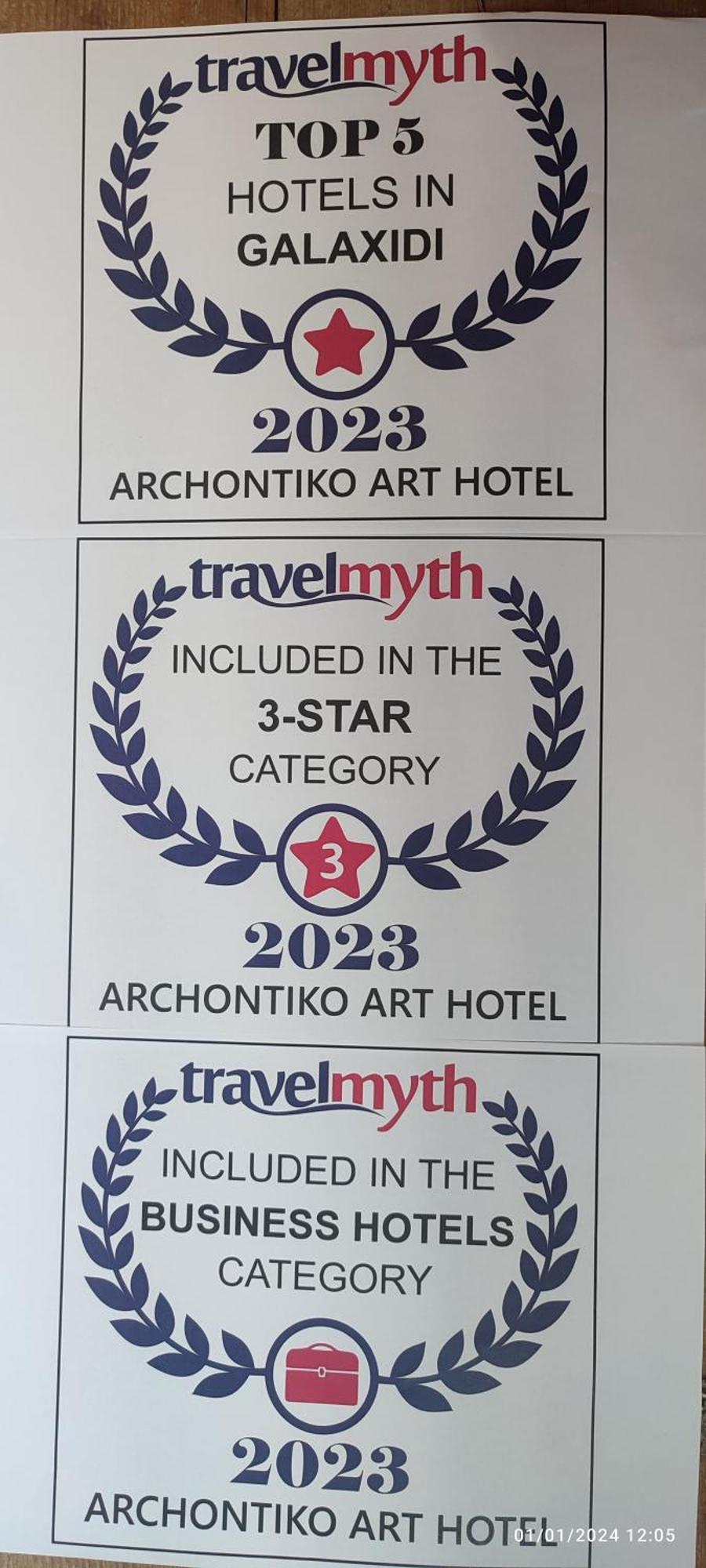Archontiko Art Hotel Galaxídhion Kültér fotó